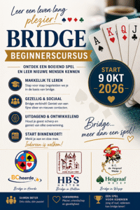 Beginnerscursus Bridgen 2026